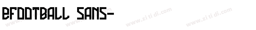 eFootball Sans字体转换
